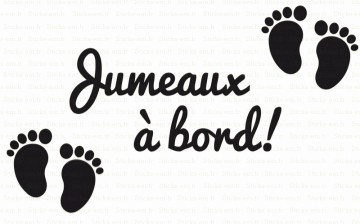JUMEAUX À BORD
