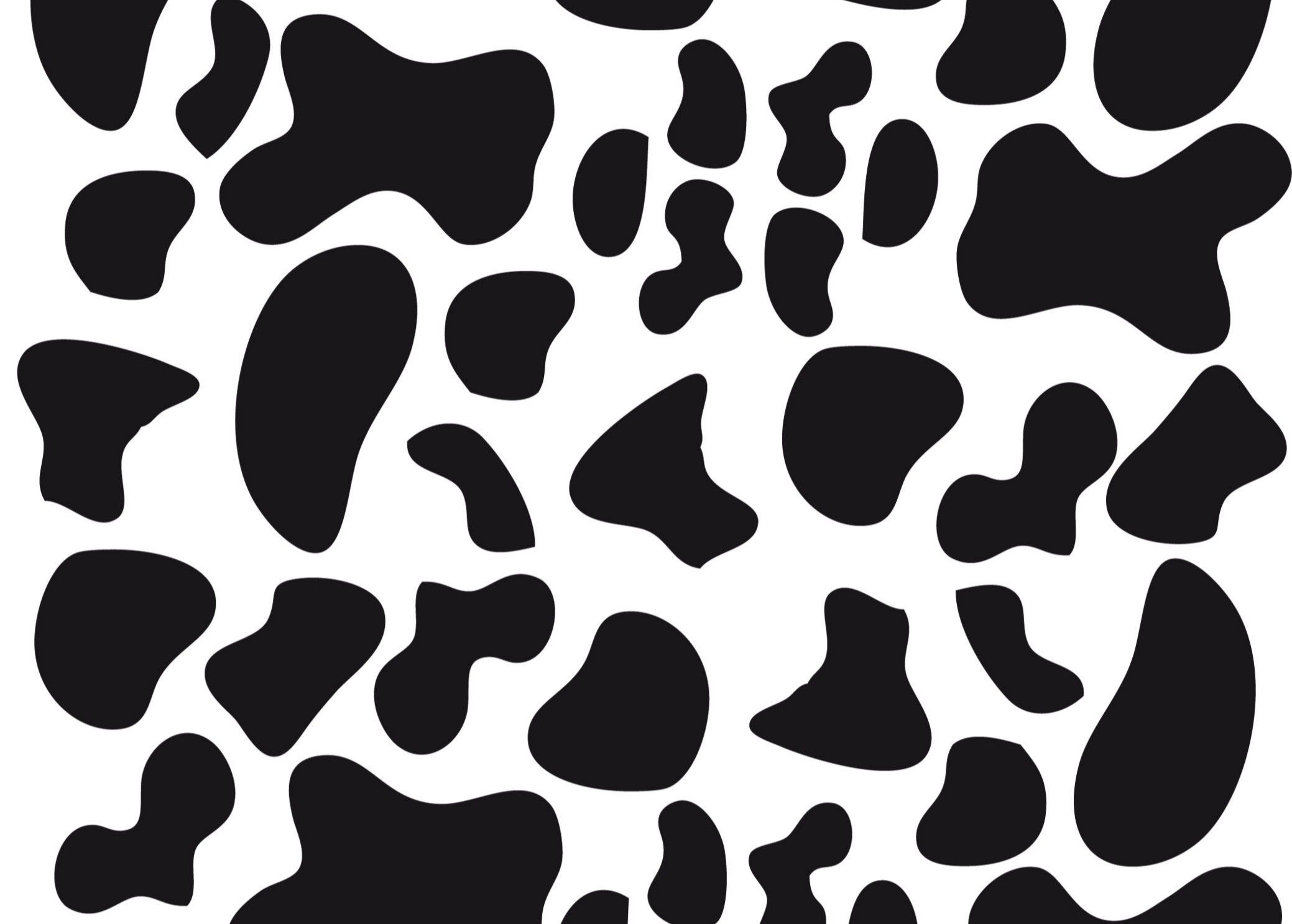 Autocollants vaches tâches 