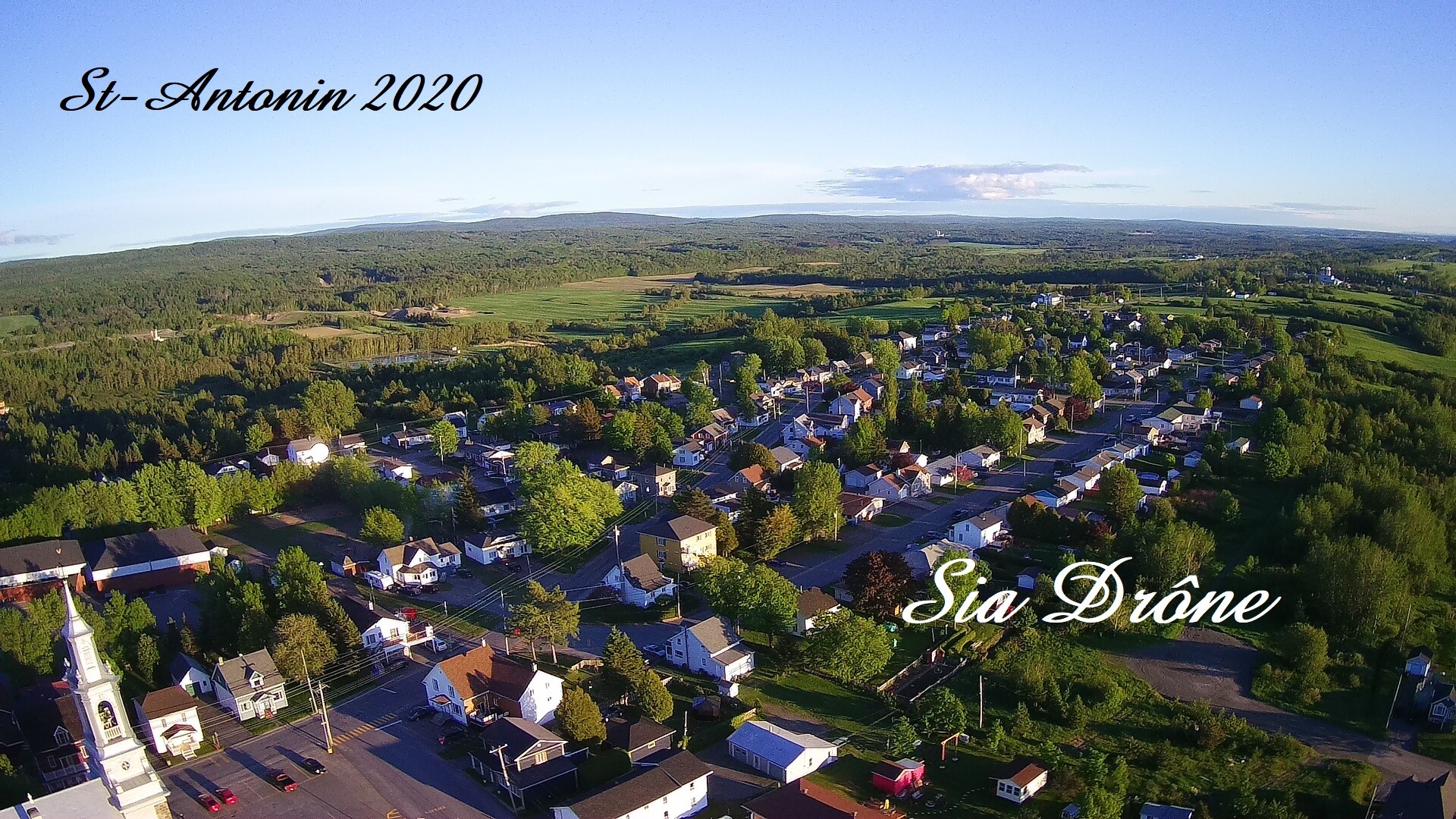 St-Antonin, Qc, 2020, Sia Drône