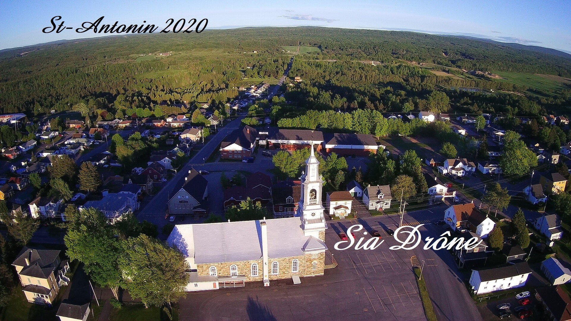 St-Antonin, Qc, 2020, Sia Drône