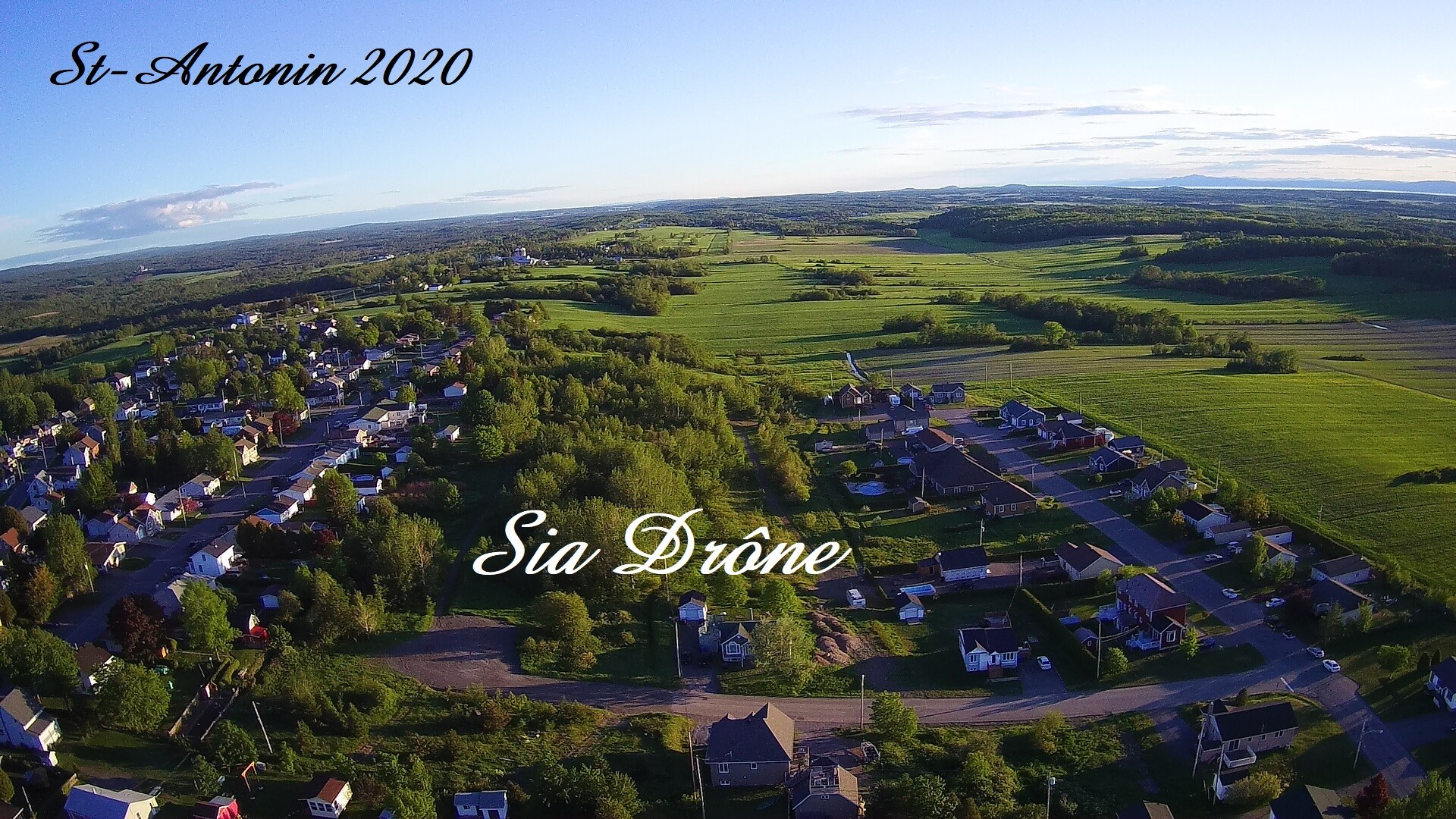 St-Antonin, Qc, 2020, Sia Drône