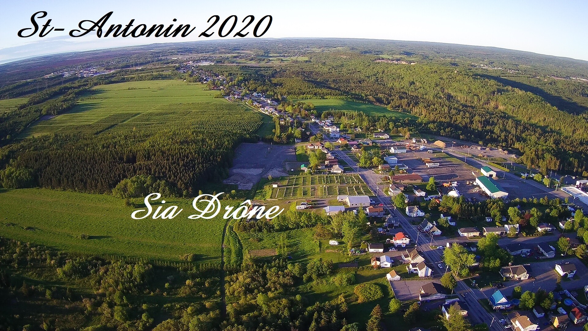 St-Antonin, Qc, 2020, Sia Drône