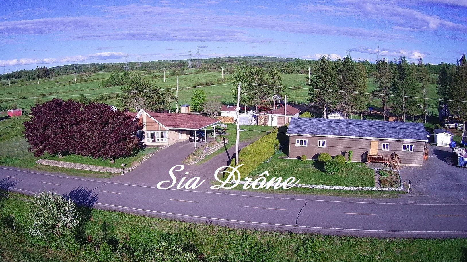 St-Antonin, Qc, 2020, Sia Drône