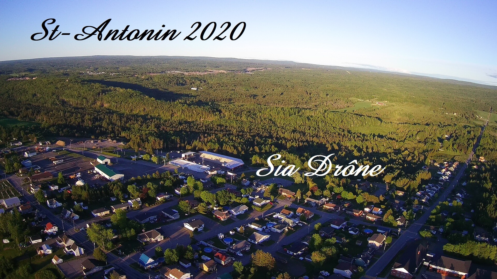 St-Antonin, Qc, 2020, Sia Drône