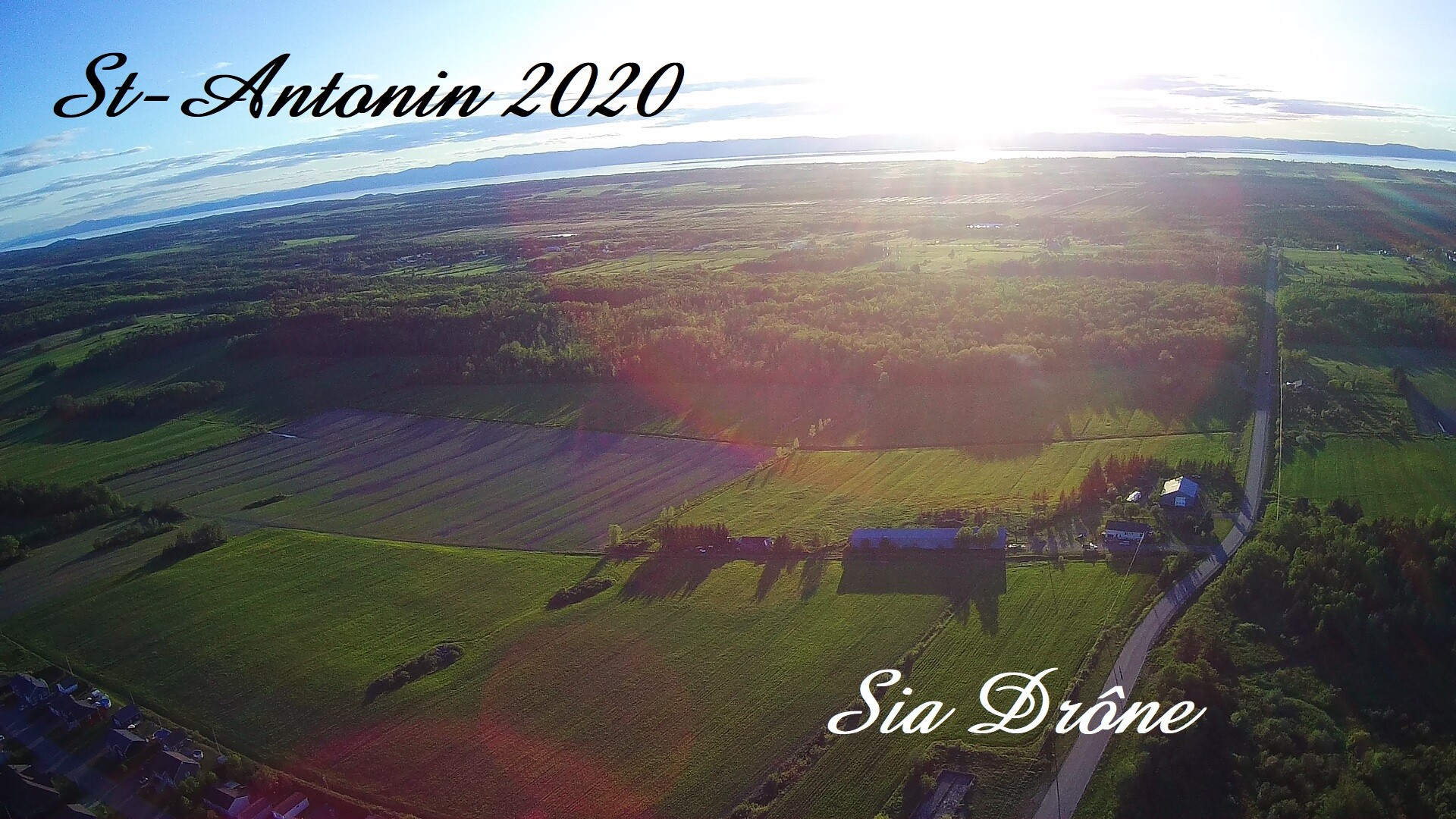 St-Antonin, Qc, 2020, Sia Drône