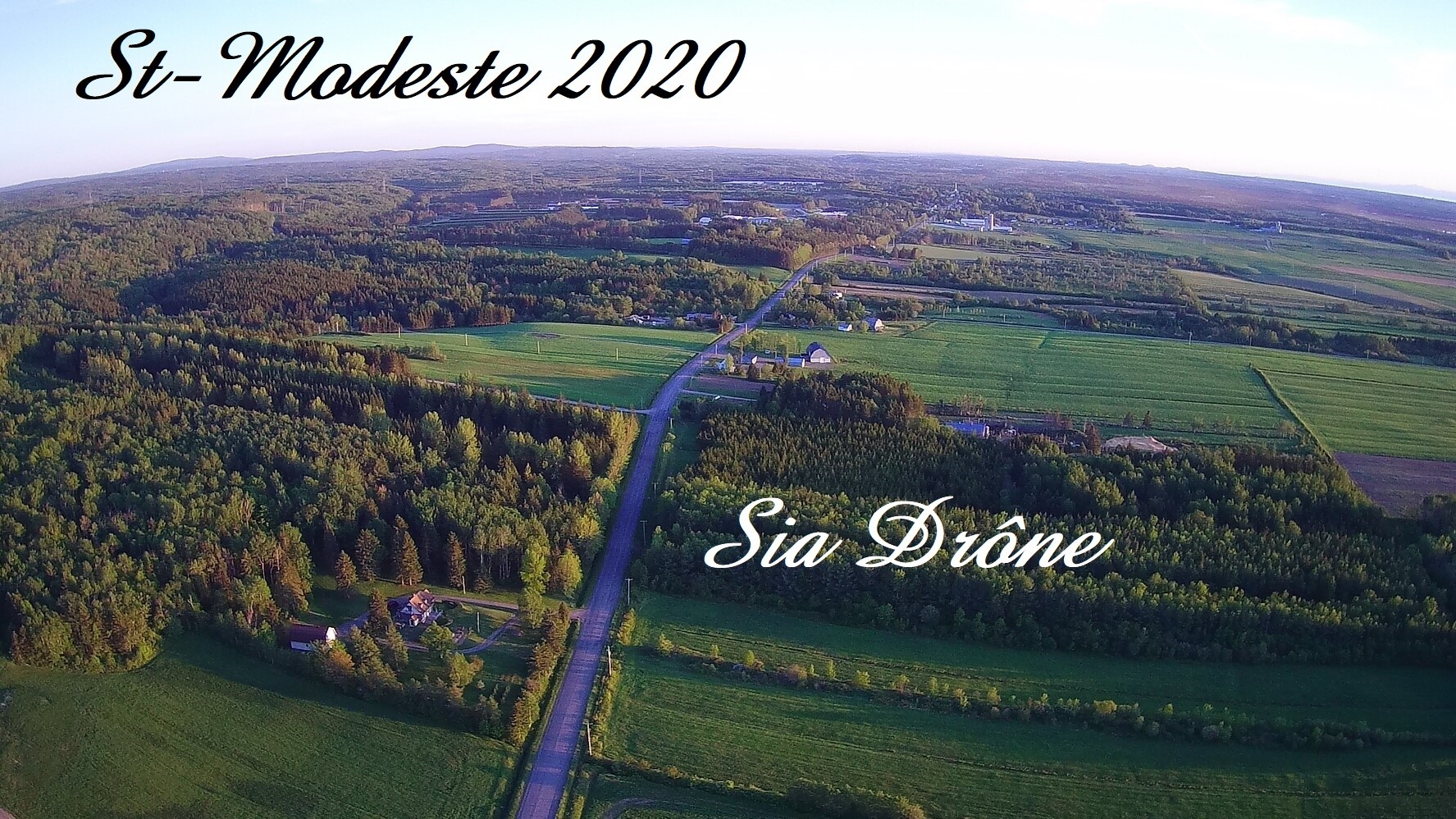 St-Modeste, Qc, 2020, Sia Drône