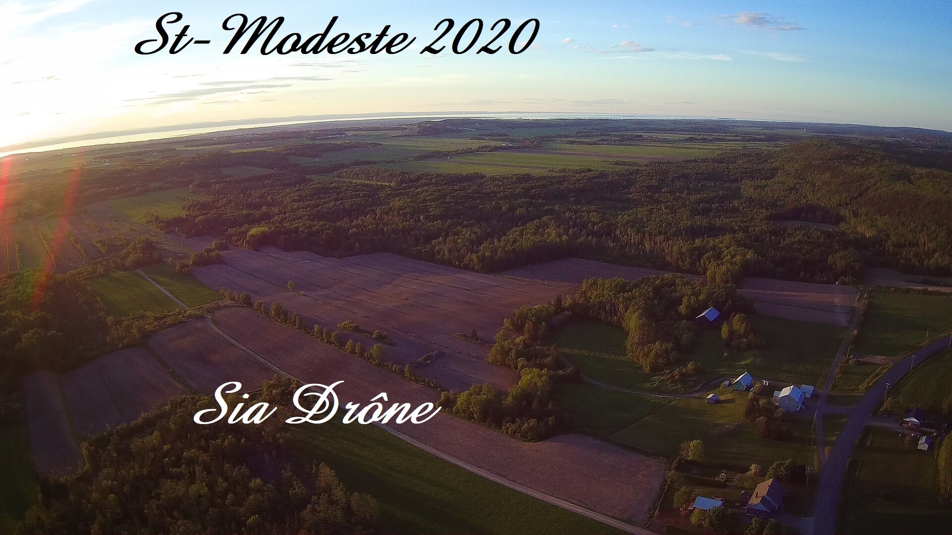 St-Modeste, Qc, 2020, Sia Drône