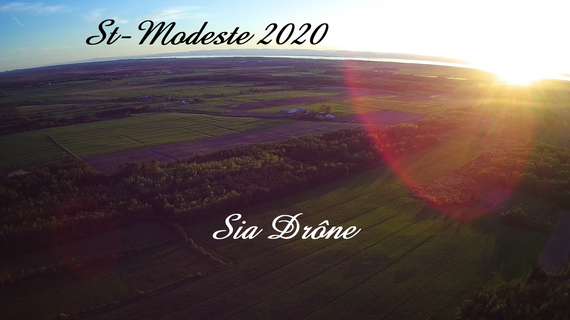 St-Modeste, Qc, 2020, Sia Drône