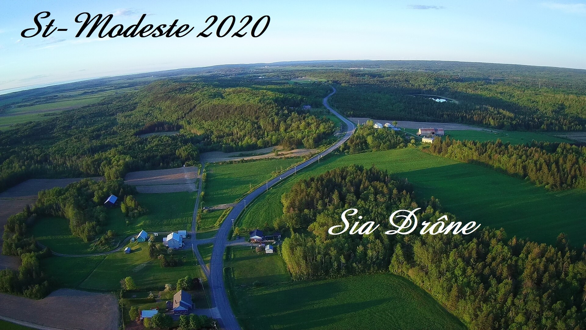 St-Modeste, Qc, 2020, Sia Drône