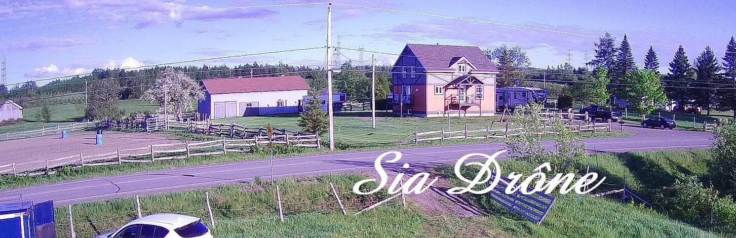 St-Antonin, Qc, 2020, Sia Drône