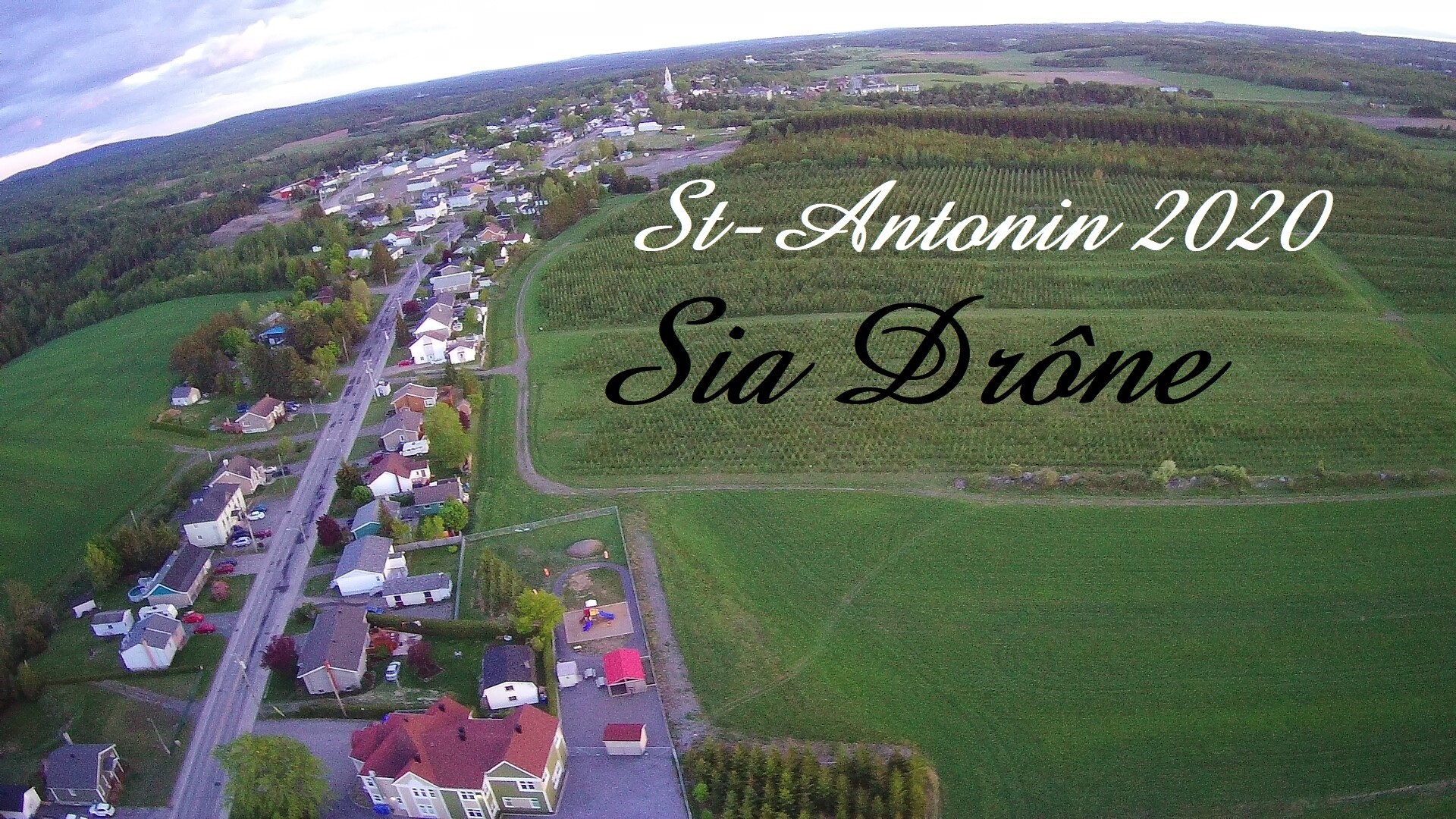 St-Antonin, Qc, 2020, Sia Drône