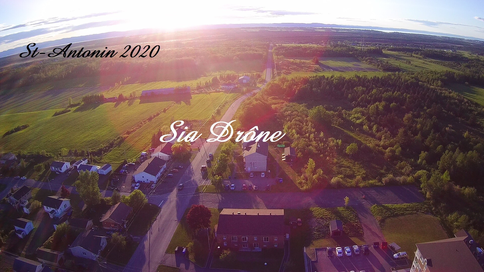 St-Antonin, Qc, 2020, Sia Drône