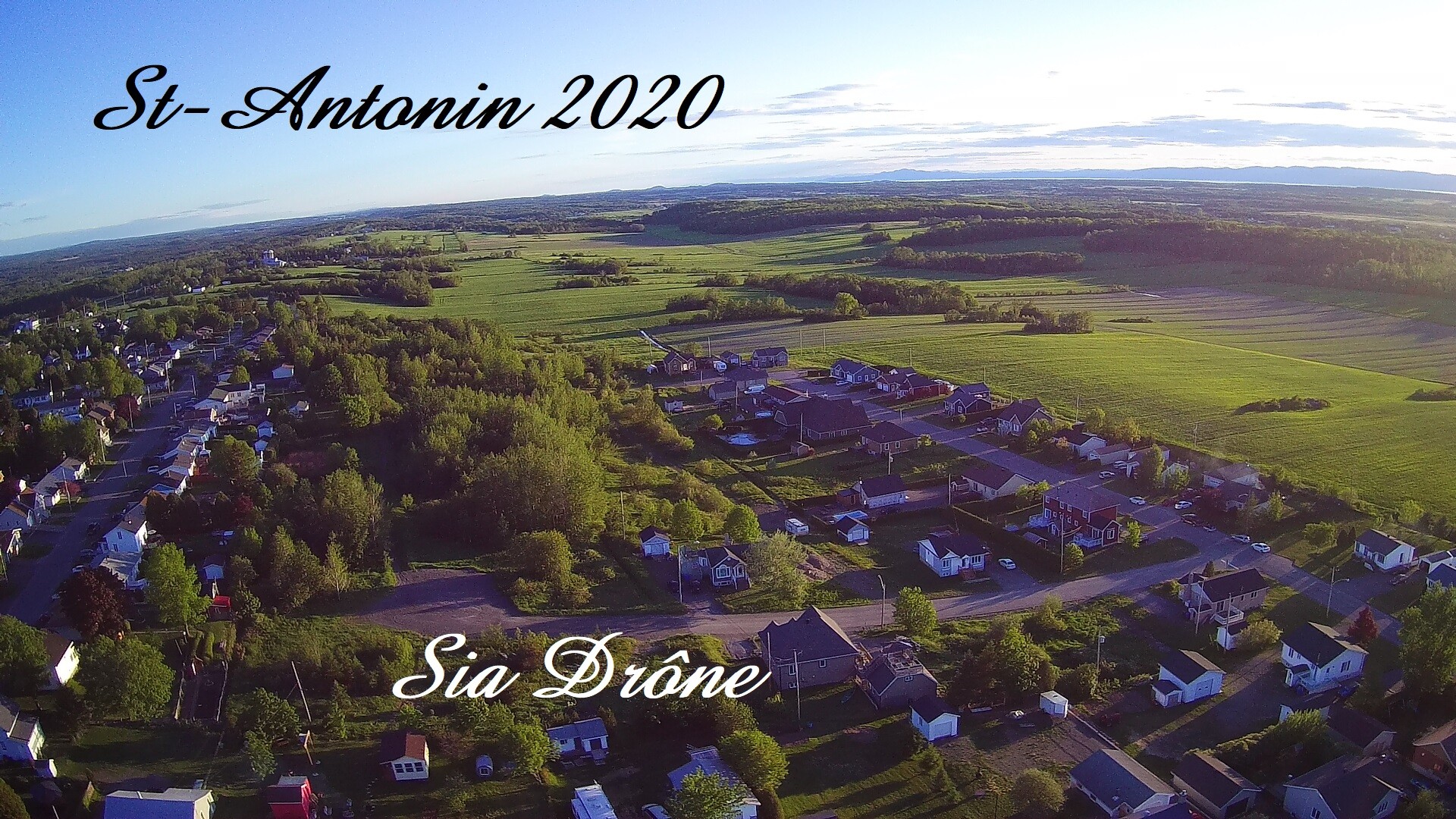 St-Antonin, Qc, 2020, Sia Drône