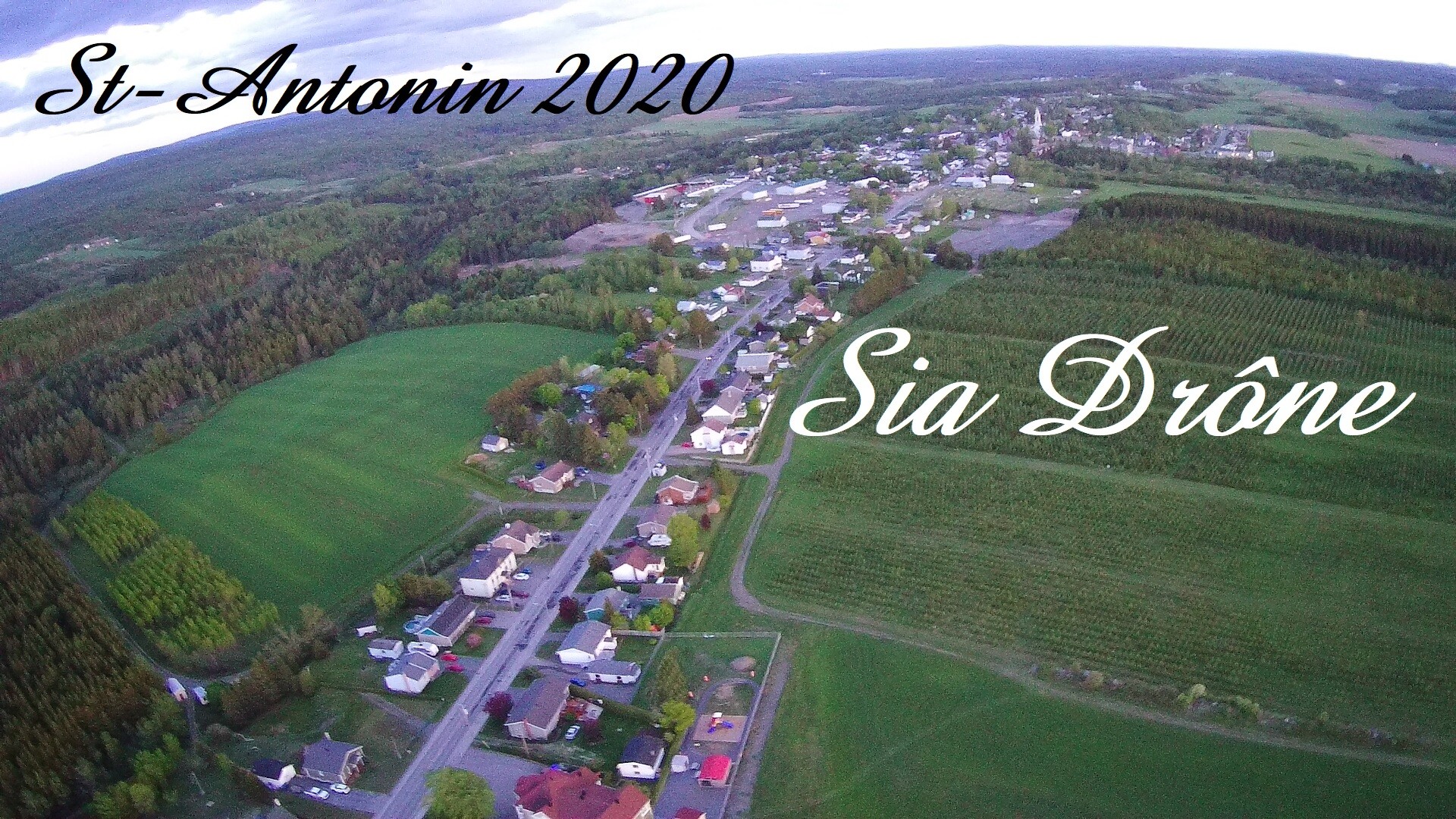 St-Antonin, Qc, 2020, Sia Drône