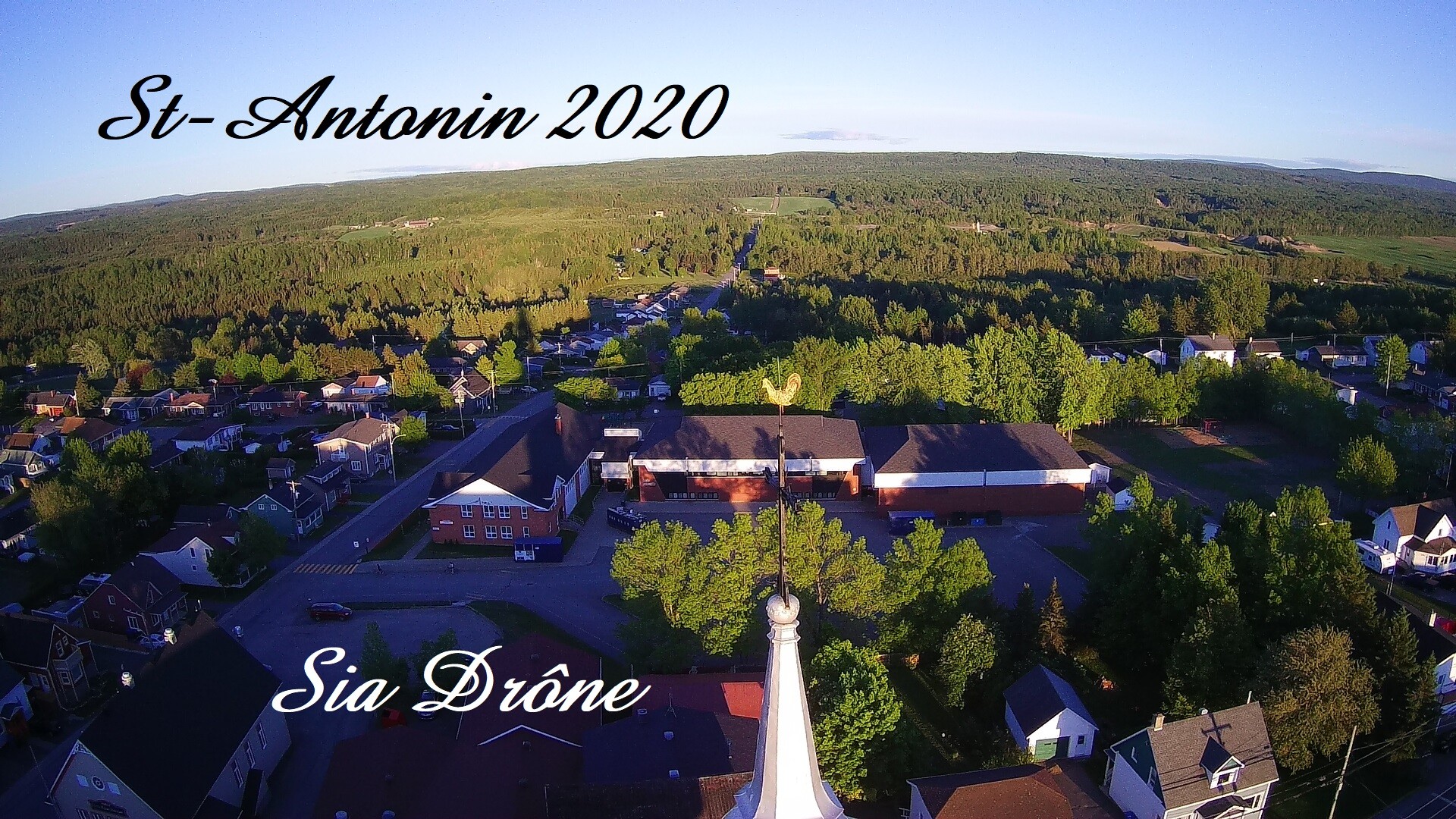 St-Antonin, Qc, 2020, Sia Drône