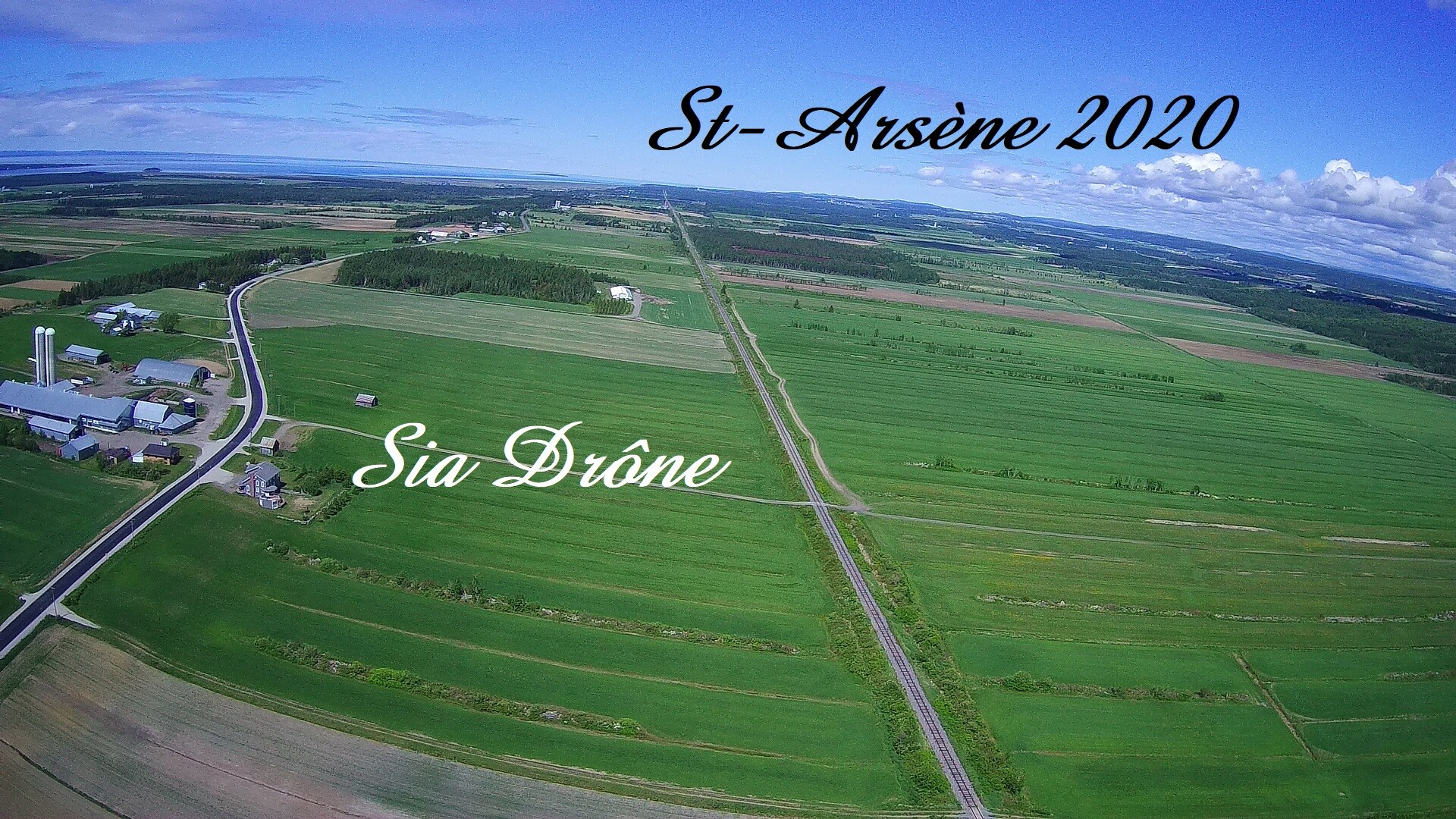 St-Arsène, Qc, 2020, Sia Drône