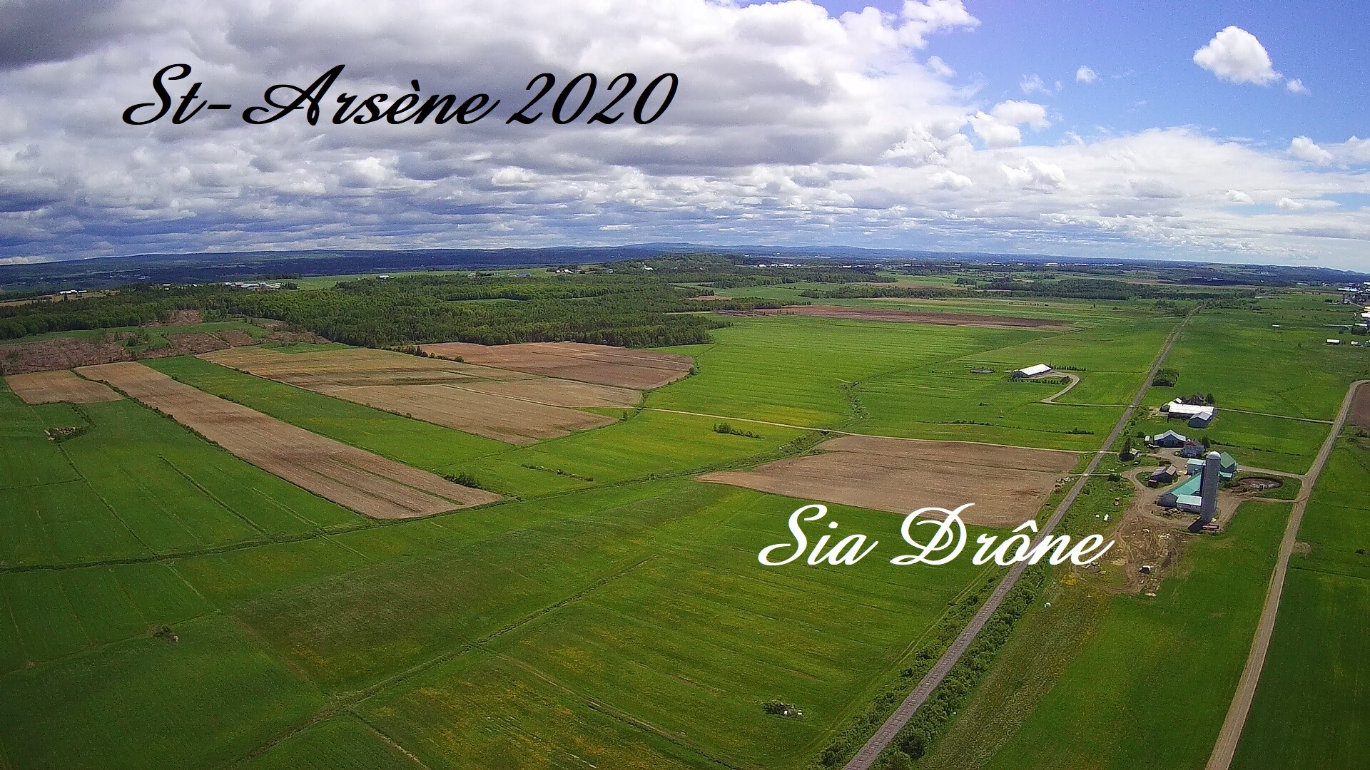 St-Arsène, Qc, 2020, Sia Drône