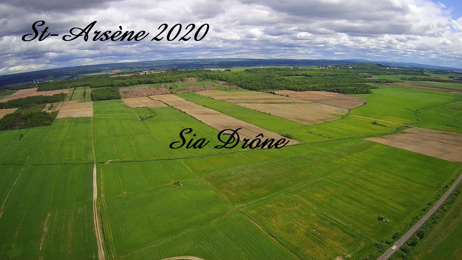 St-Arsène, Qc, 2020, Sia Drône