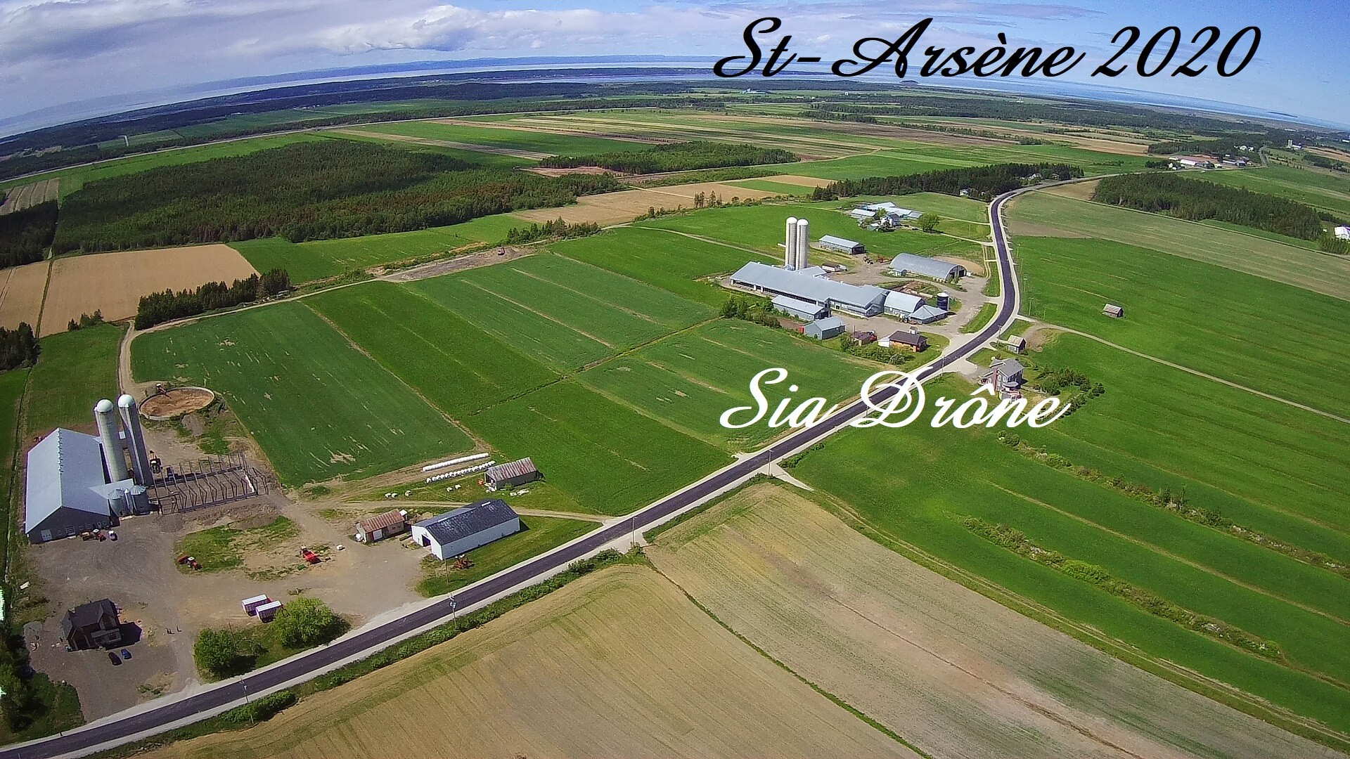 St-Arsène, Qc, 2020, Sia Drône