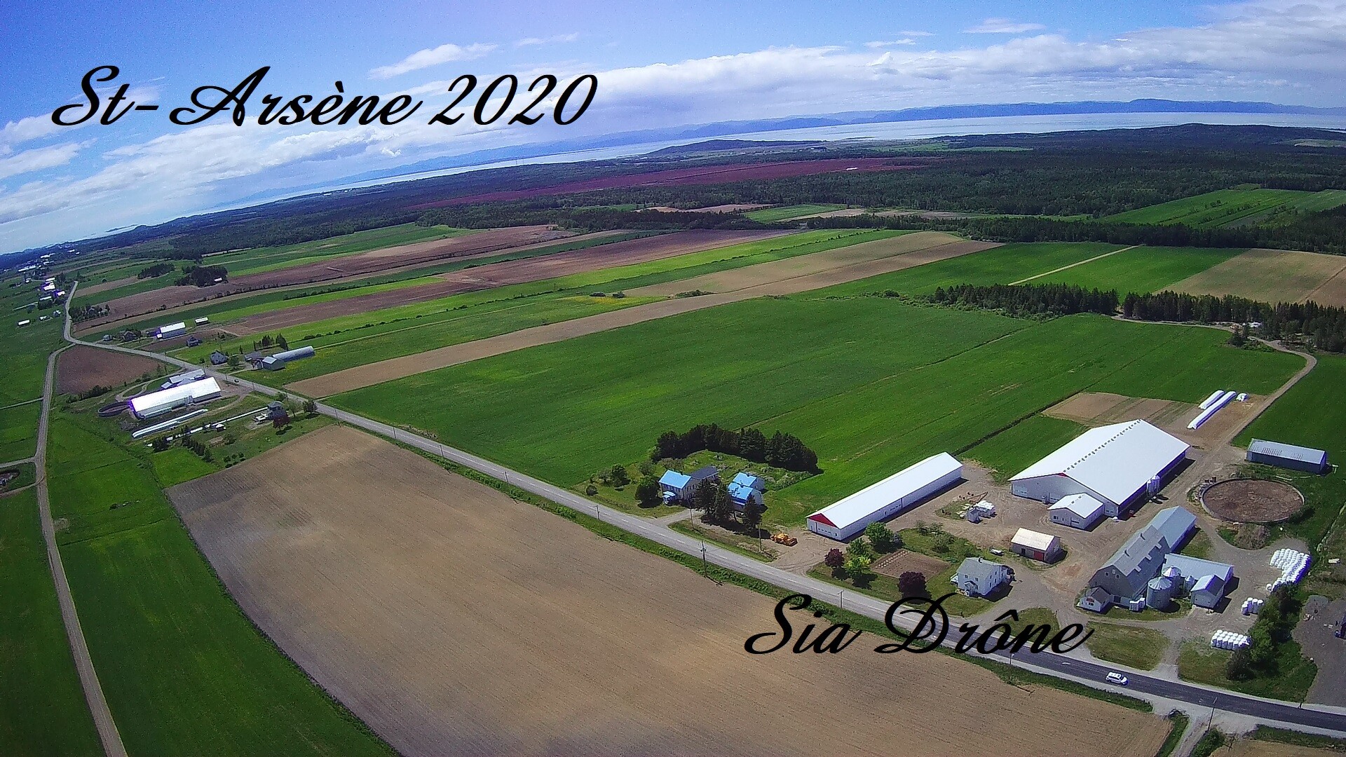 St-Arsène, Qc, 2020, Sia Drône