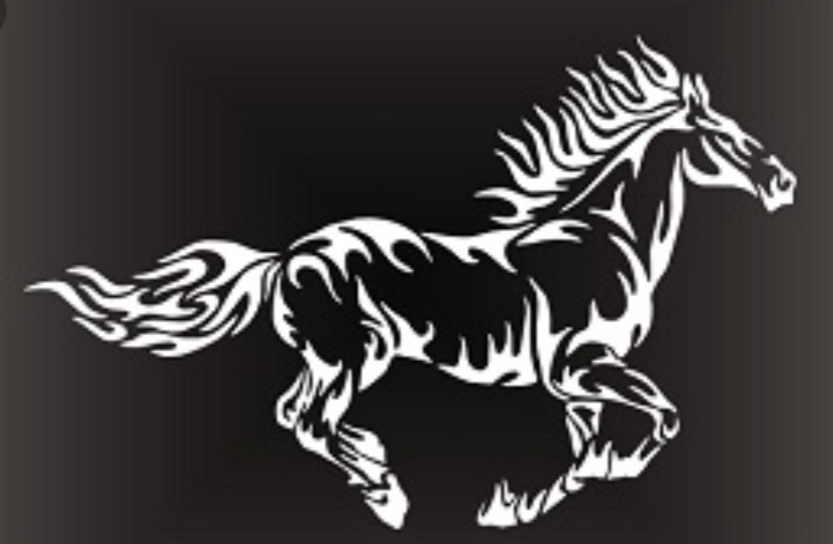 Autocollants chevaux 