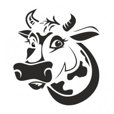 Autocollants vaches