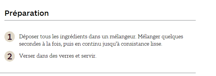 Frappé à la pêche épicure