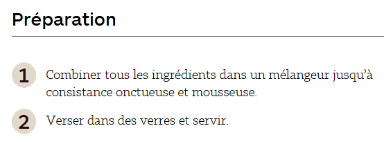 Frappé à la fraise et à la banane