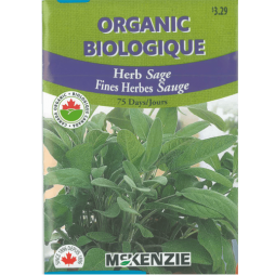 Semences sauge organic mckenzie recto pepiniere villeneuve